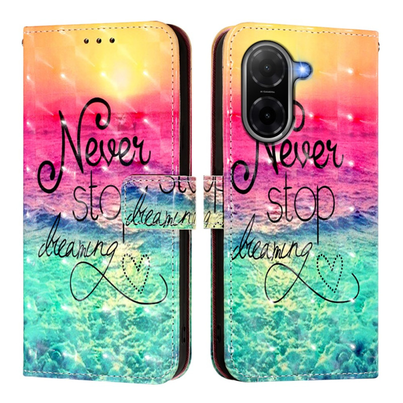 Capa Poco C71 Never Stop Dreaming