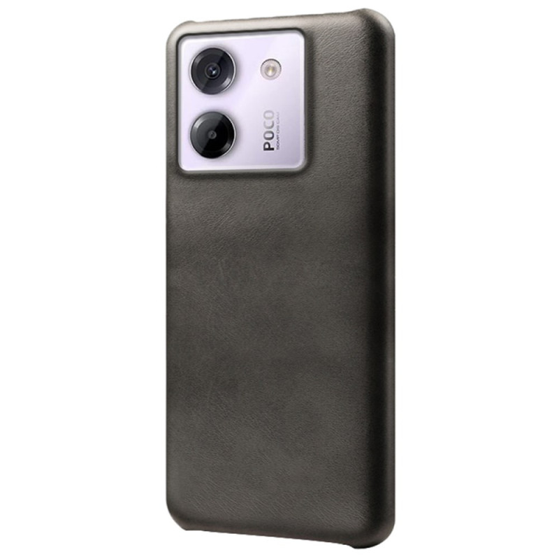 Capa para Xiaomi Poco M7 Pro 5G Efeito de couro
