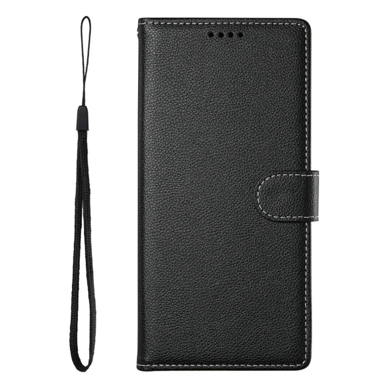 Capa em pele simulada para Honor 400 Lite