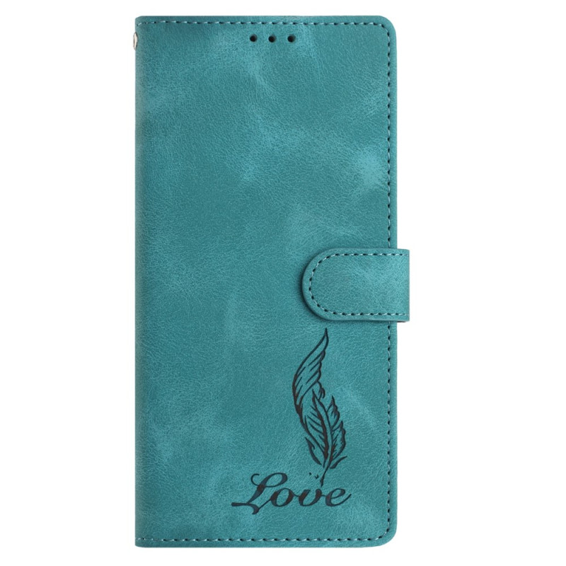 Capa com padrão de penas para Xiaomi Redmi A5