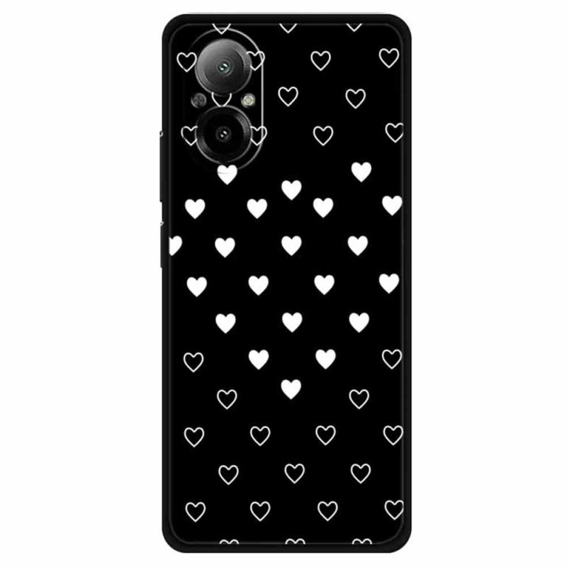 Capa
 Realme C67 Corações brancos