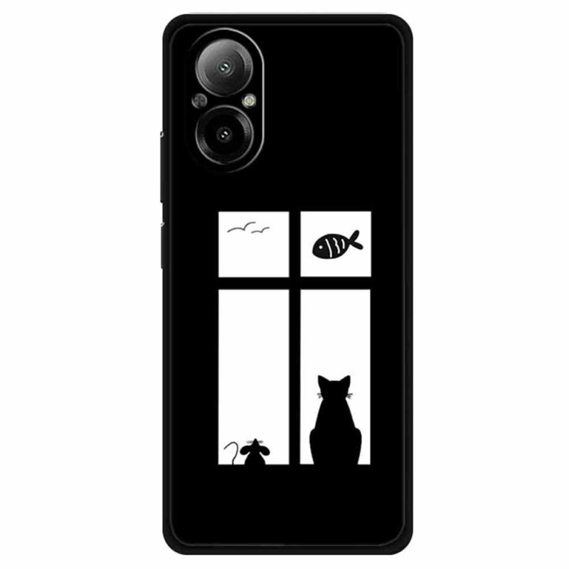 Capa
 Realme C67 Gato e Rato