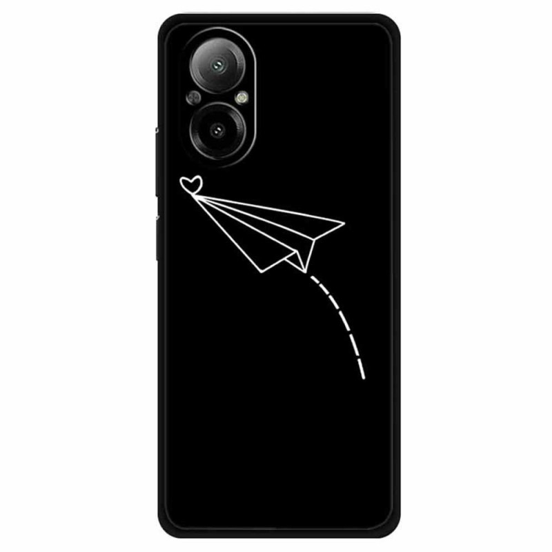 Capa para avião e coração do Realme C67