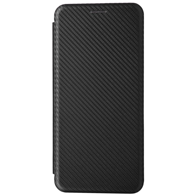 Capa flip Cover Realme C67 Fibra de carbono