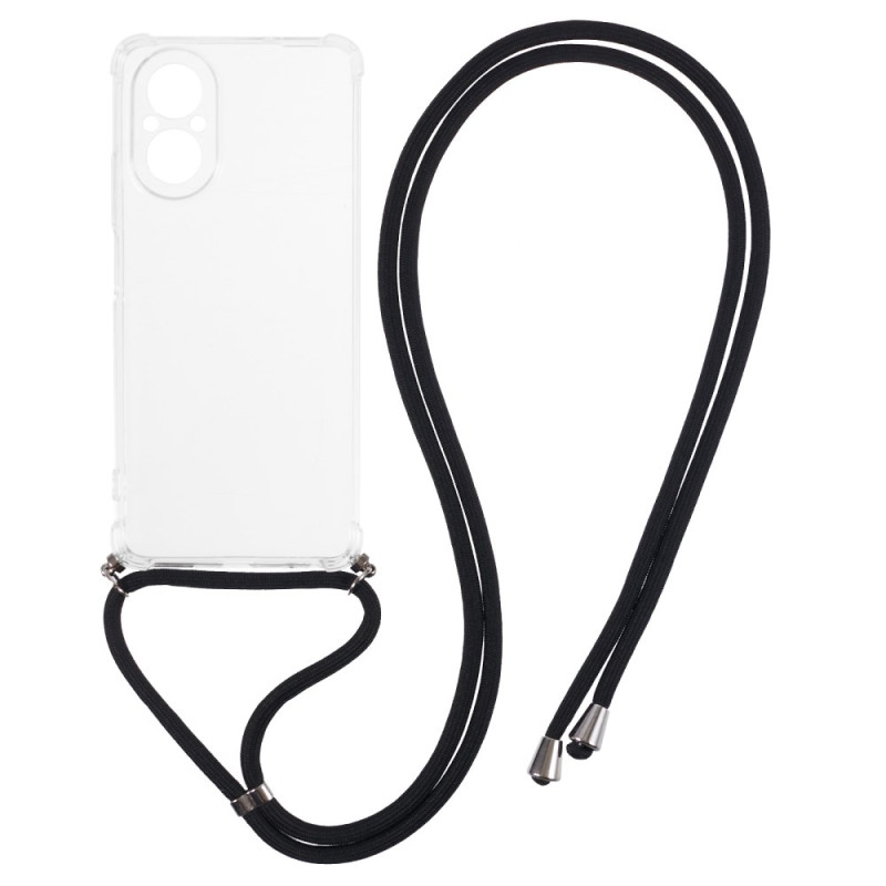 Capa
 com cordão
 transparente Realme C67
