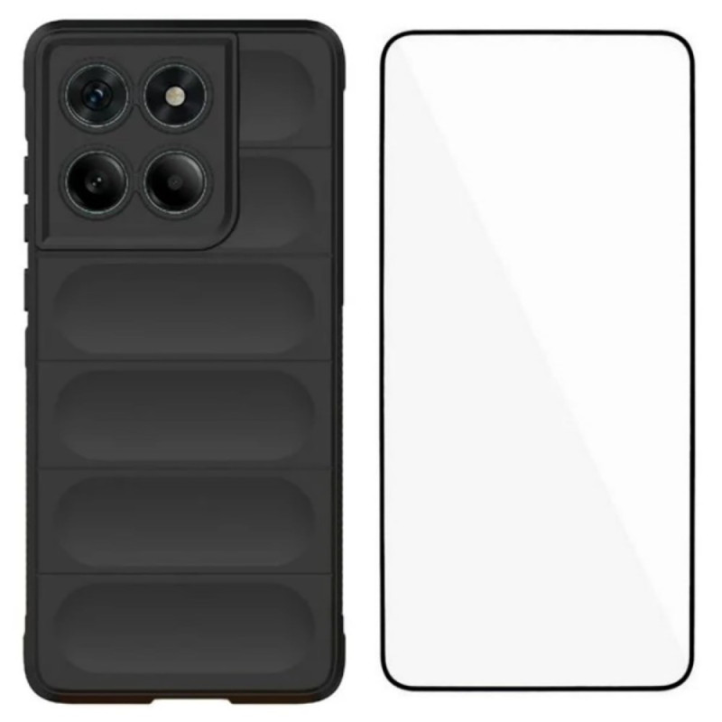 Capa antiderrapante Motorola Edge 60 Fusion com protetor de ecrã