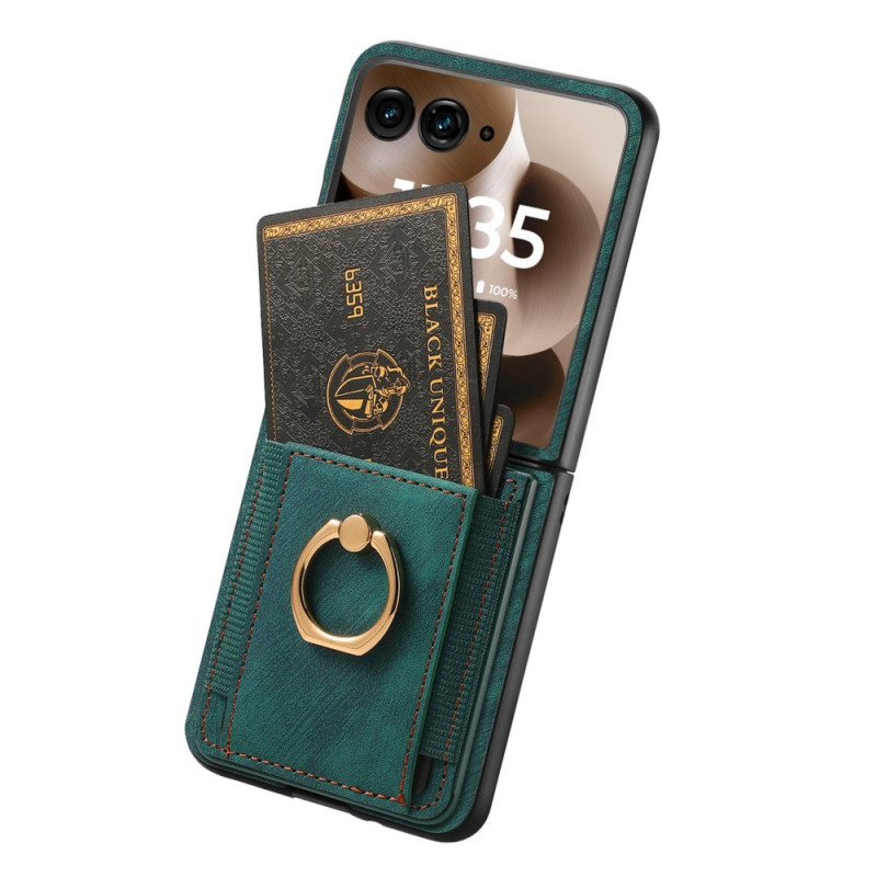 Capa Motorola Razr 60 Ultra Suporte e suporte para cartão