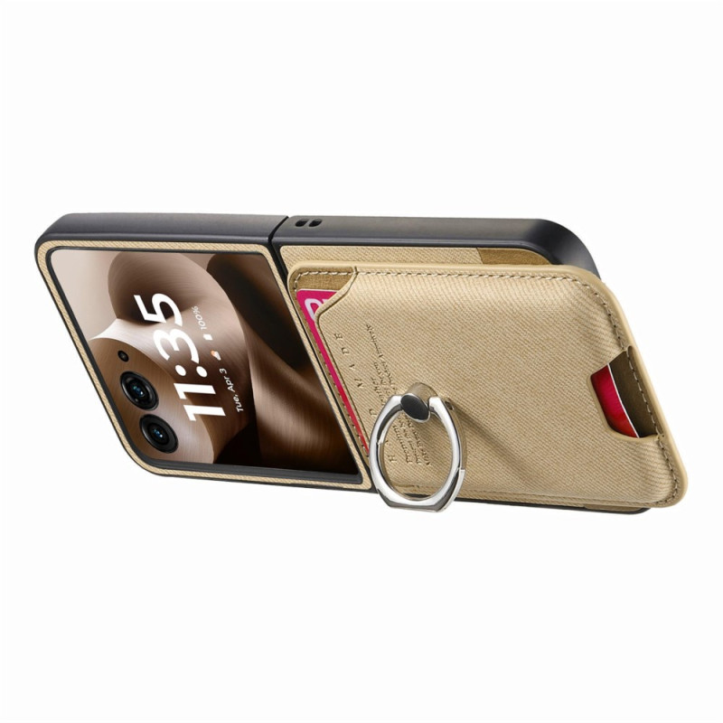 Capa compatível com Motorola Razr 60 Ultra MagSafe com suporte para cartão