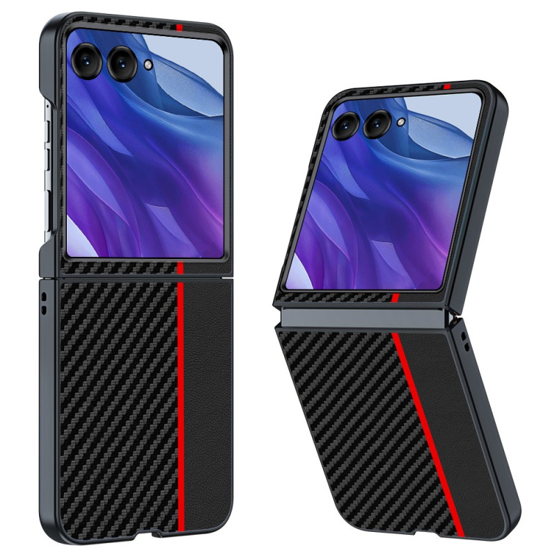 Capa de fibra de carbono para Motorola Razr 60 Ultra