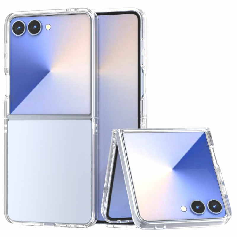Capa transparente à prova de choque para Samsung Galaxy Z Flip 7