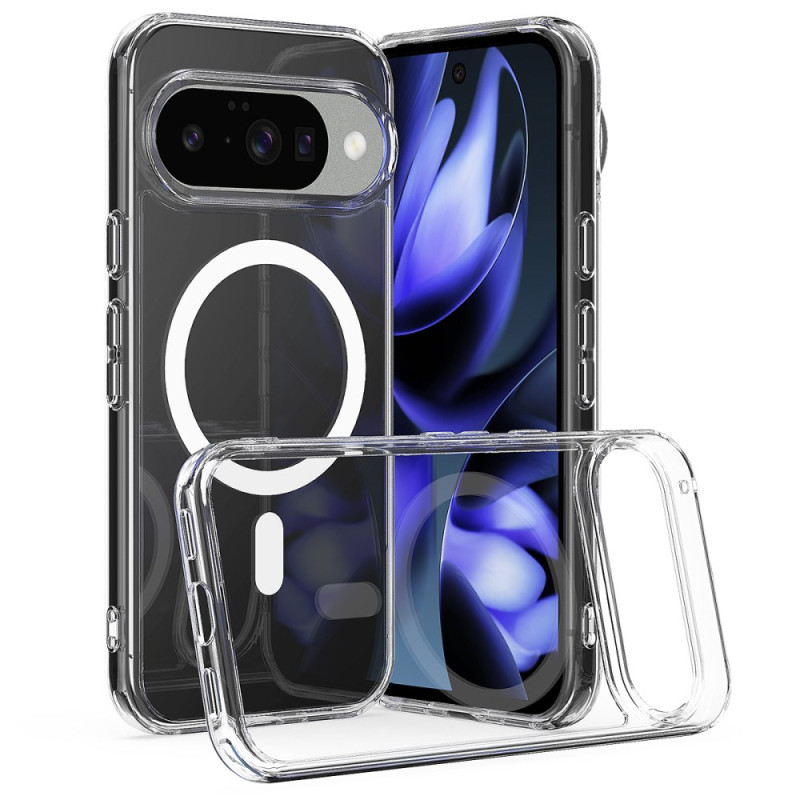 Capa compatível com MagSafe transparente para Google Pixel 10