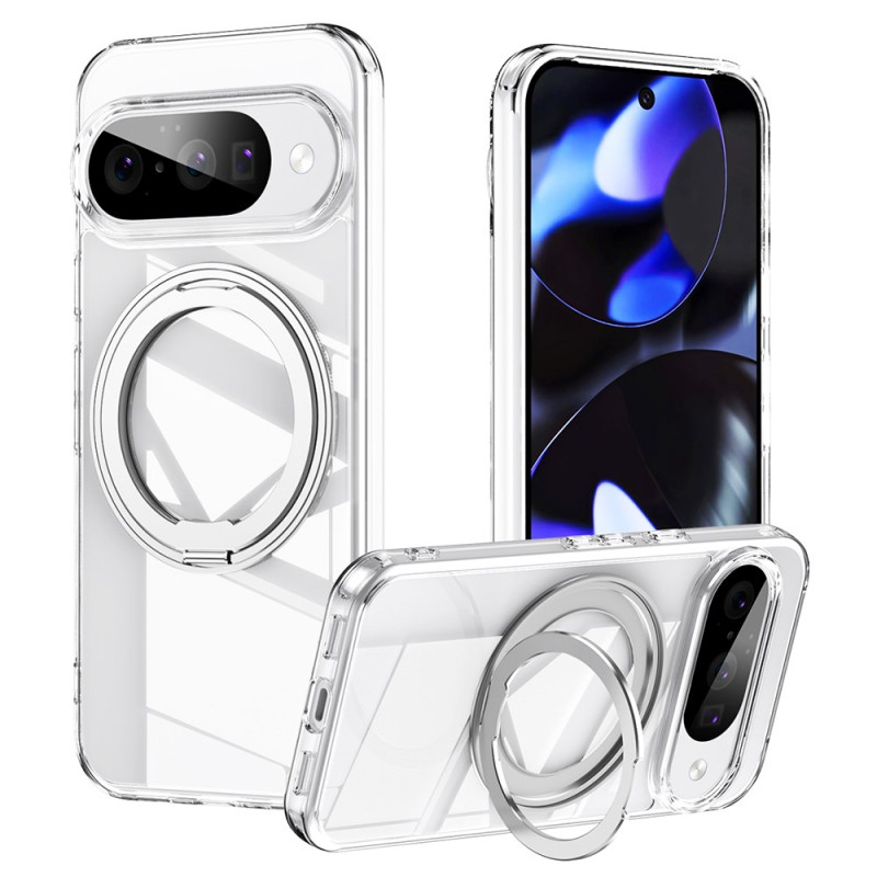 Capa compatível com Google Pixel 10 / Pixel 10 Pro MagSafe com suporte para rotação de 360