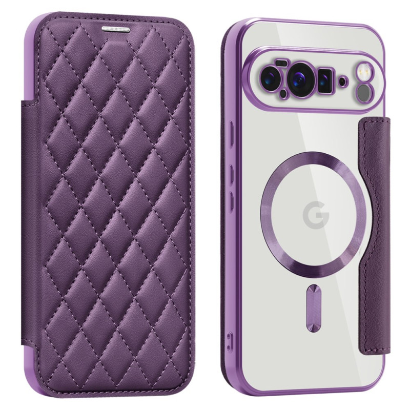 Capa Flip Google Pixel 10 Pro XL Compatível com MagSafe Acolchoada