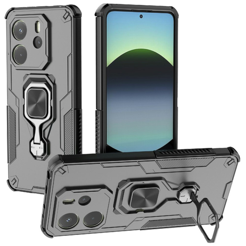 Capa ultra-resistente Xiaomi Redmi Note 14 4G com suporte rotativo