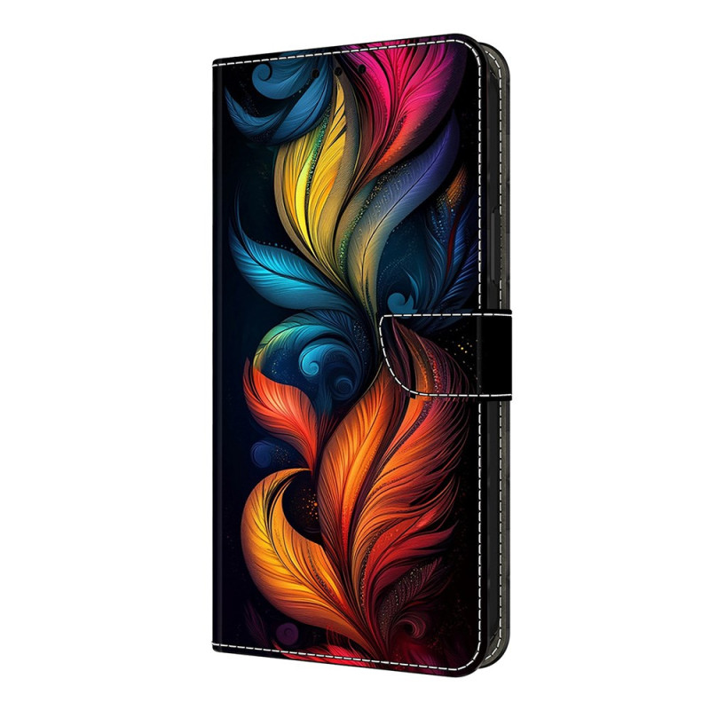 Capa Xiaomi Redmi Note 14 Pro 4G Penas coloridas