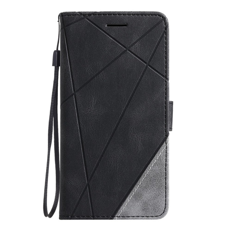 Capa bicolor com linhas Xiaomi Redmi Note 14 Pro 4G