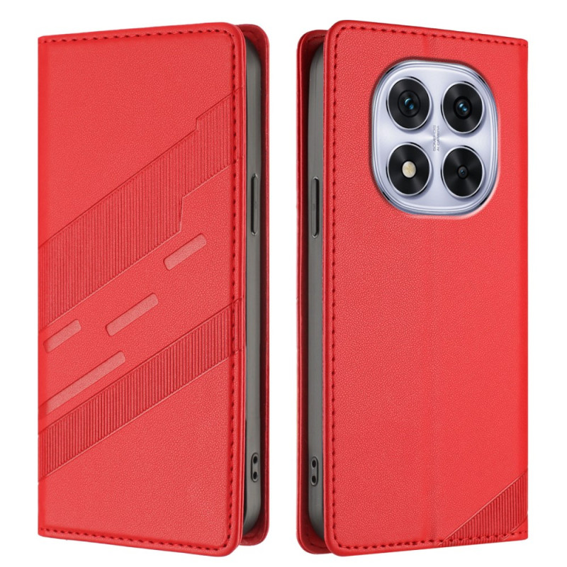 Capa Flip Cover Xiaomi Redmi Note 14 Pro 4G Estilo Punk