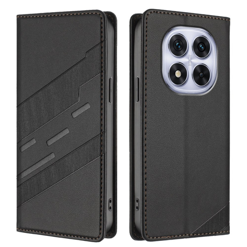 Capa Flip Cover Xiaomi Redmi Note 14 Pro 4G Estilo Punk
