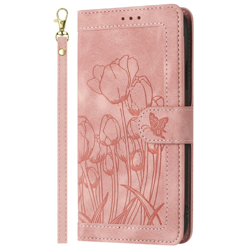 Xiaomi Redmi Note 14 Pro 4G Capa com fita floral