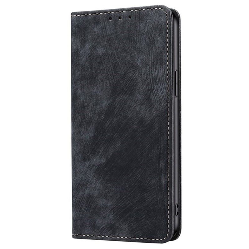 Capa flip Xiaomi Redmi Note 14 Pro 4G Estojo
RFID Efeito camurça