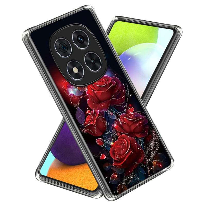 Capa Xiaomi Redmi Note 14 Pro 4G Rosas vermelhas