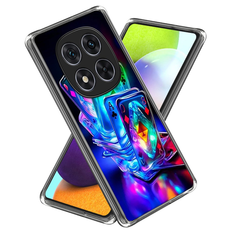 Capa Xiaomi Redmi Note 14 Pro 4G Cartas de jogar coloridas