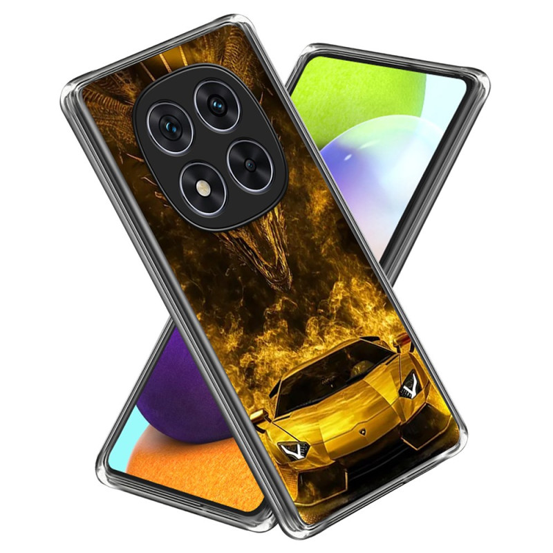 Capa dourada para carro desportivo Xiaomi Redmi Note 14 Pro 4G