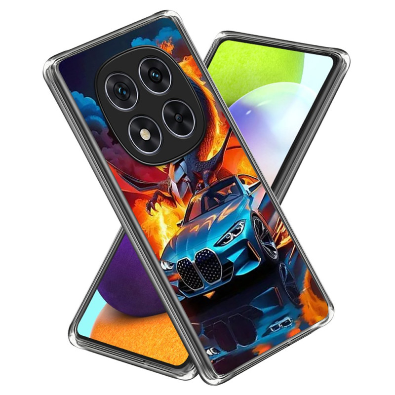 Capa para carro desportivo e dragão Xiaomi Redmi Note 14 Pro 4G
