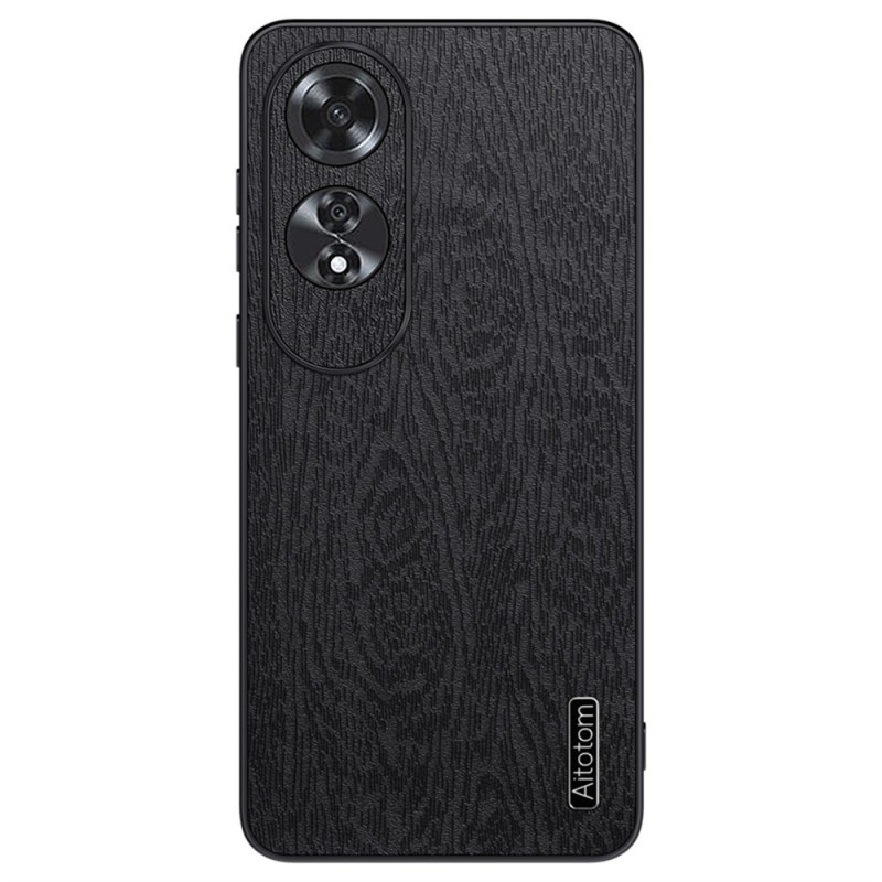 Capa de efeito madeira Oppo A60 4G