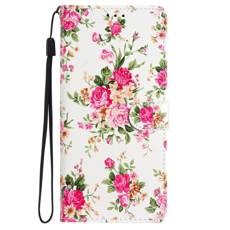 Capa Oppo A60 4G Flores Vermelhas