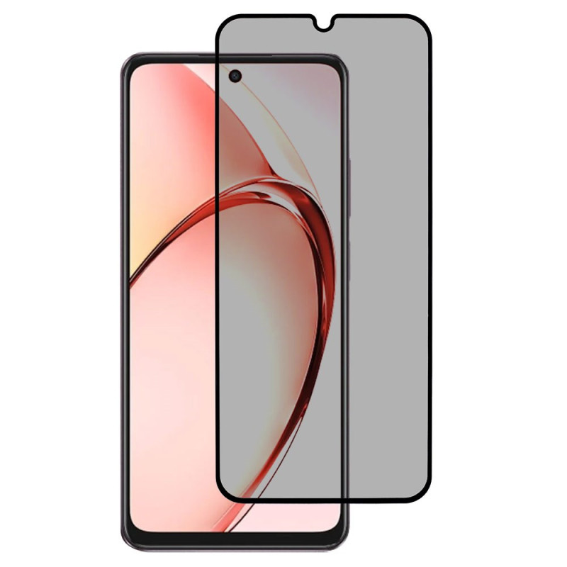 Proteção de vidro temperado anti-espionagem para Oppo A3X