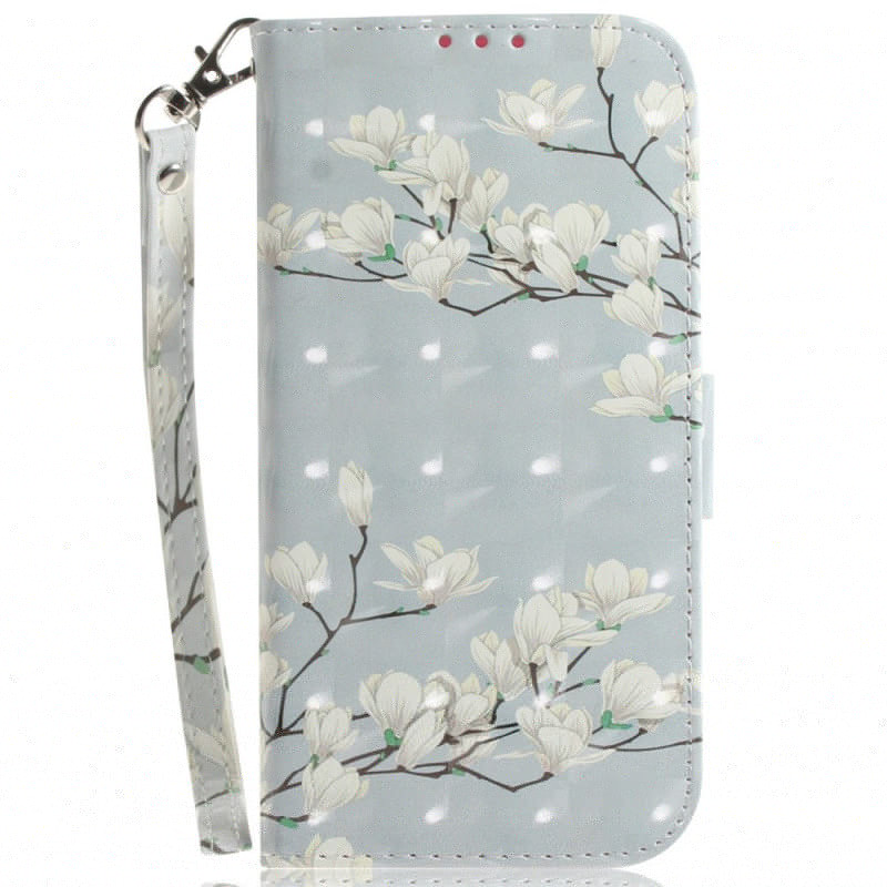 Capa com cordão para o Honor 400 Lite Magnolias