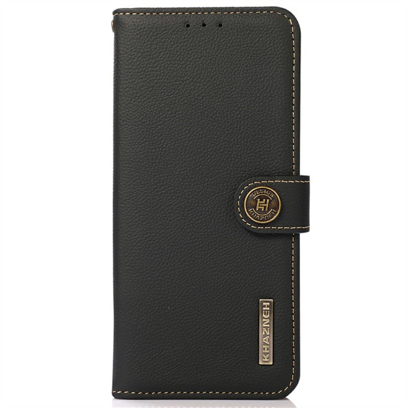 Capa de couro para Xiaomi Redmi 13X KHAZNEH