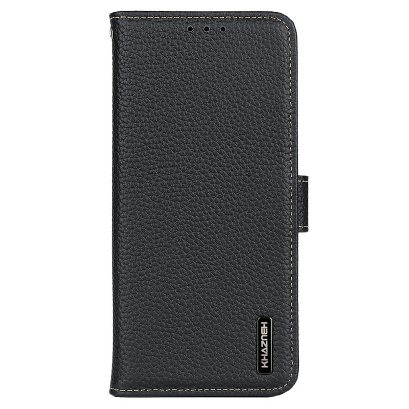 Capa de couro genuína para Xiaomi Redmi 13X KHAZNEH