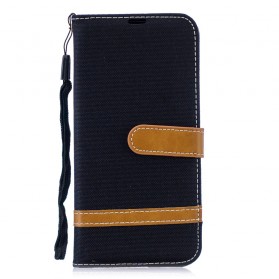 Honor 10 Lite / Huawei P Smart 2019 Capa de fita de tecido e efeito coureiro