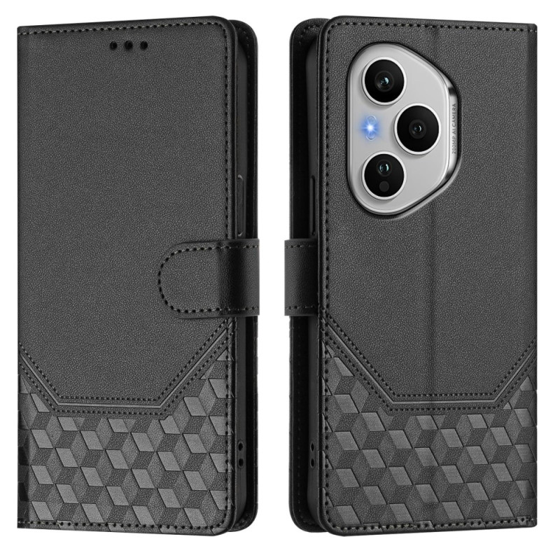 Capa para Honor 400 Pro Proteção RFID Padrão favo de mel