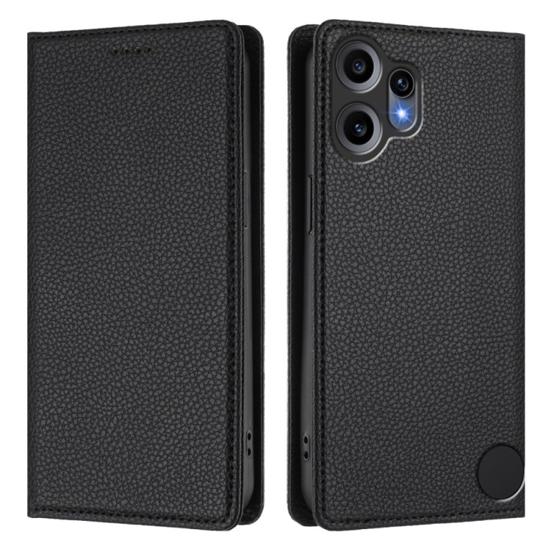 Flip Cover Nothing CMF Phone 2 Pro Protection RFID Texture Litchi