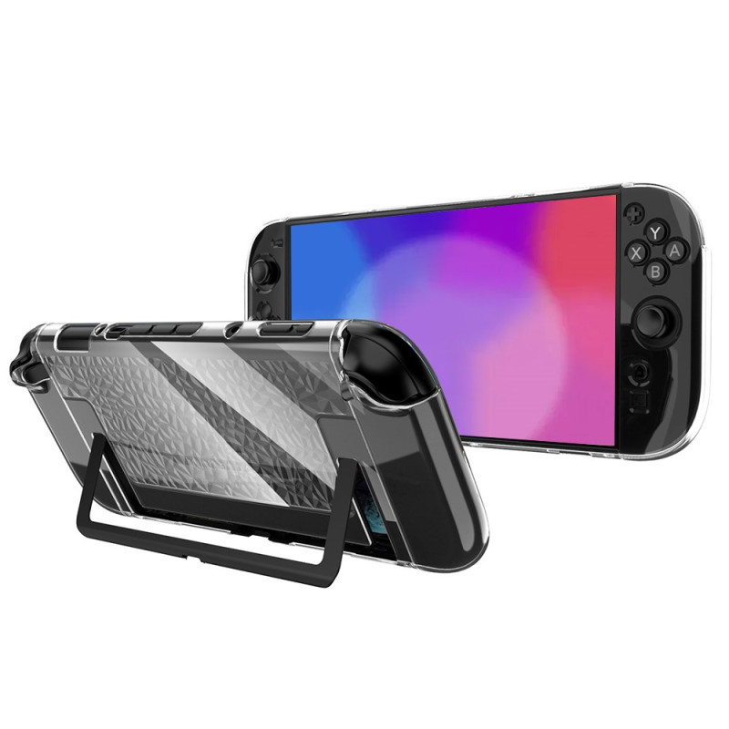 Capa com textura de diamante para a Nintendo Switch 2