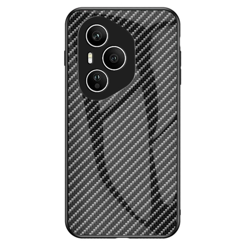 Capa de vidro temperado de fibra de carbono para o Honor 400 Pro