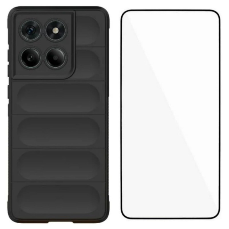 Capa antiderrapante Motorola Edge 60 com protetor de ecrã
