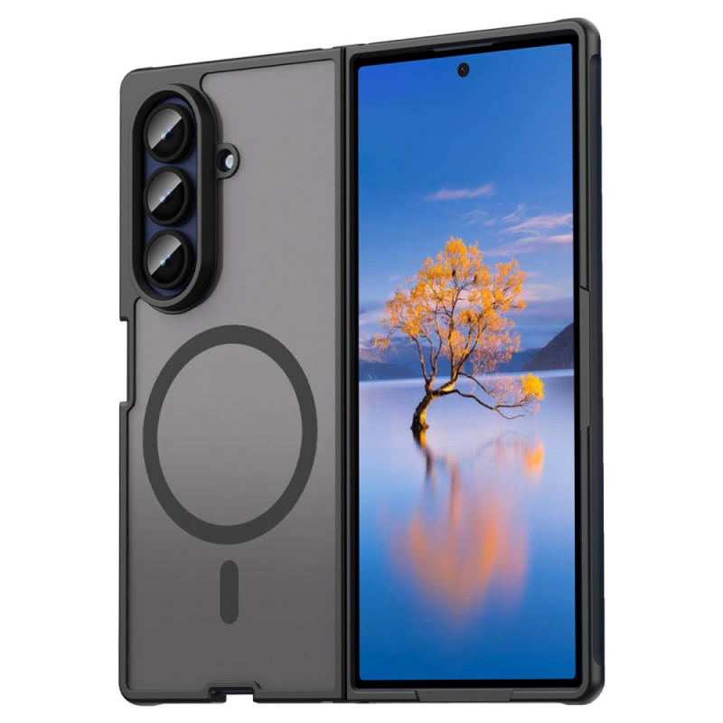 Capa compatível com MagSafe colorida para Samsung Galaxy Z Fold 7 5G