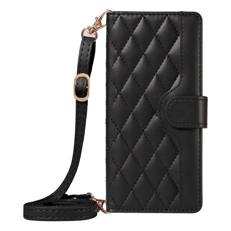 Capa almofadada para iPhone 17 Air com cordão e alça para o ombro