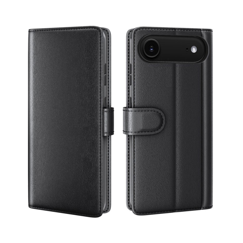 Capa iPhone 17 Air Estojo
 em pele genuína