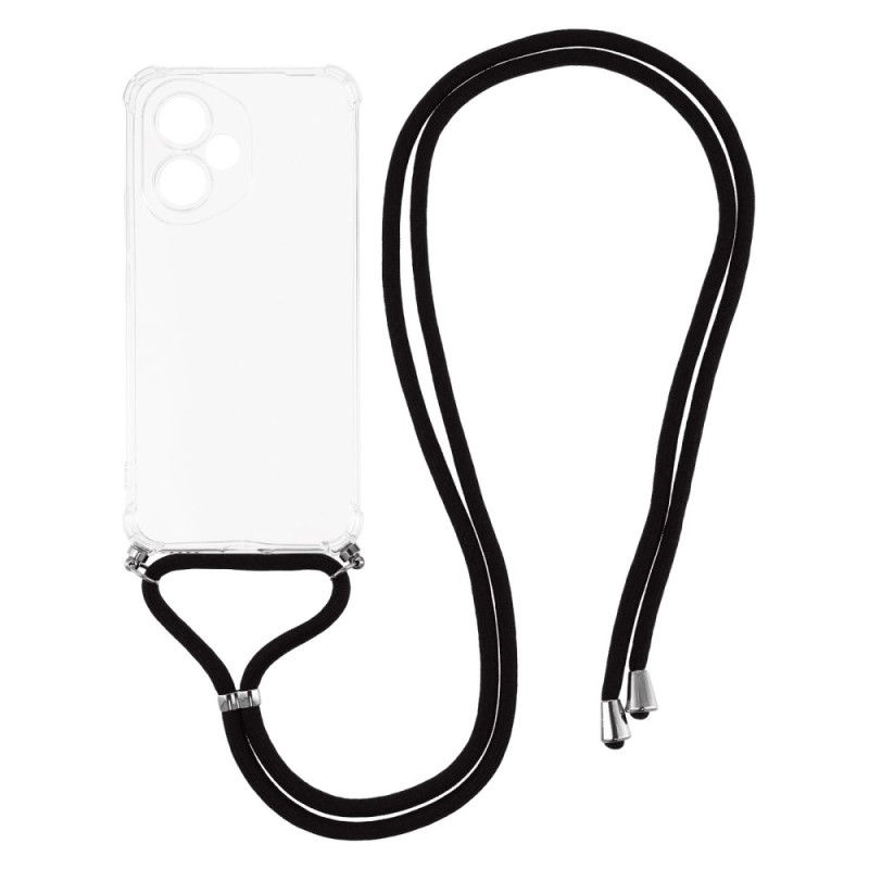 Capa com cordão
 transparente para o Honor 400