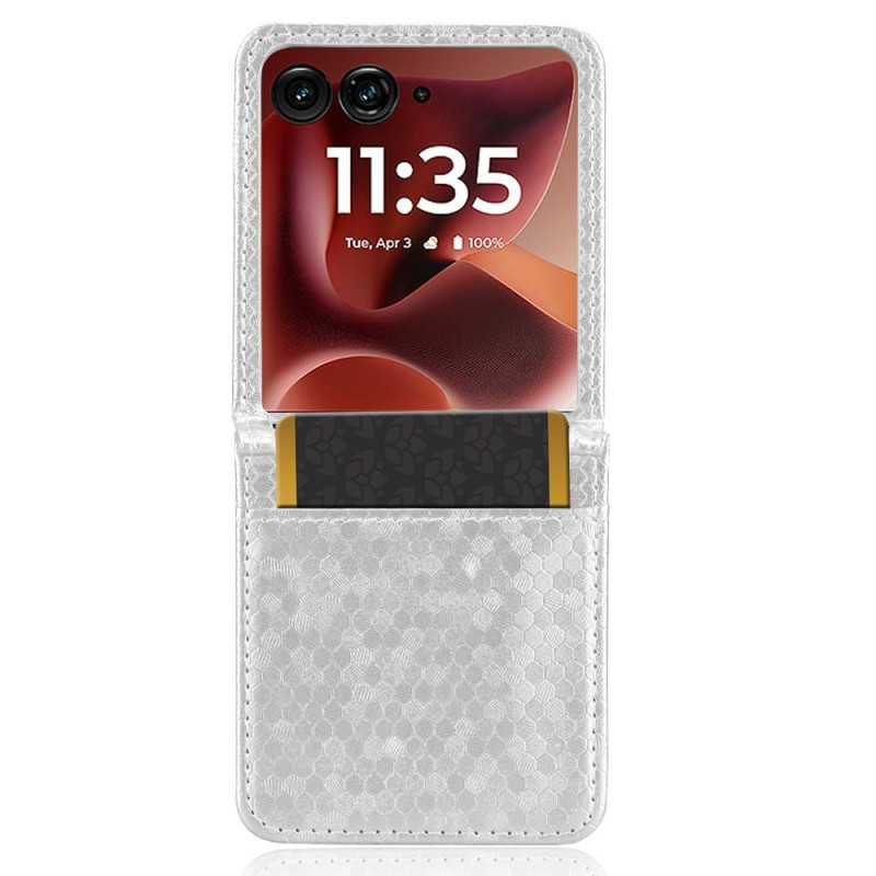 Capa para Motorola Razr 60 Ultra com suporte para cartão