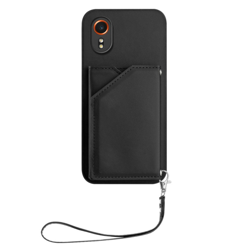 Capa para Samsung Galaxy Xcover 7 Suporte para cartão e suporte