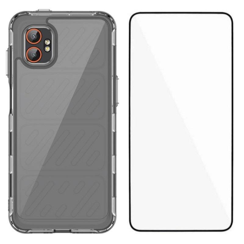 Capa transparente para Samsung Galaxy XCover 7 Pro com protetor de ecrã