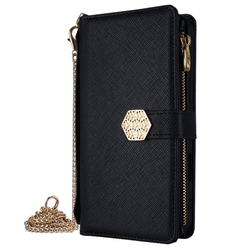 Capa para carteira Premium Samsung Galaxy XCover 7 Pro com corrente