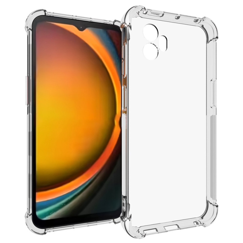 Capa reforçada transparente para Samsung Galaxy XCover 7 Pro