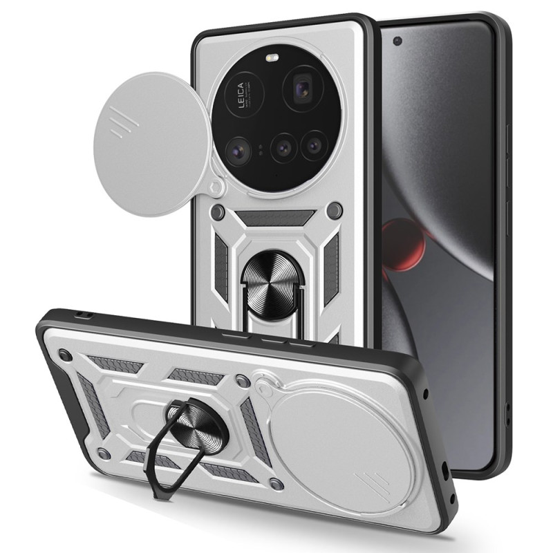 Capa deslizante para a câmara e suporte da Xiaomi 15 Ultra
